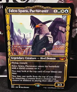 magic the gathering - Falco Spara, Pactweaver - Legendary Creature - Mythic - Image 1