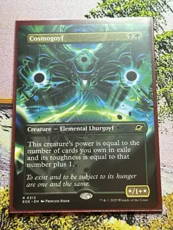 Cosmogoyf (Borderless) Edge of Eternities Regular - Image 4