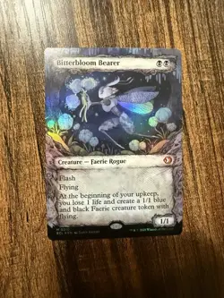 Bitterbloom Bearer (Showcase) Lorwyn Eclipsed Foil - Image 1