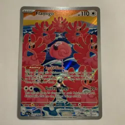 Pokemon Flamigo 227/193 Sv02: Paldea Evolved Illustration Rare Holo - Image 1