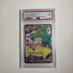 Pokemon TCG Ionos Bellibolt EX 183/159 SIR Journey Together PSA 9 MINT - Image 1