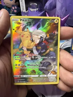 Pokemon - PIKACHU - TG05/TG30 - LOST ORIGIN - Trainer Gallery - Near Mint - Image 1