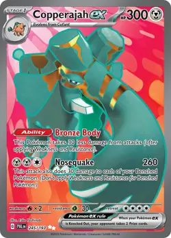 Copperajah ex - 245/193 - Paldea Evolved Full Art - NM - Pokemon - Read Desc. - Image 1