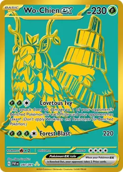 Wo-Chien ex - 240/091 - Paldean Fates Hyper Rare - NM - Pokemon - Read Desc. - Image 1