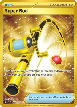 Super Rod - 276/193 - Paldea Evolved Hyper Rare - NM - Pokemon - Read Desc. - Image 1
