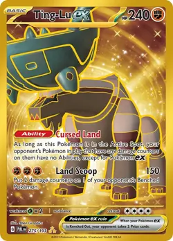 Ting-Lu ex - 275/193 - Paldea Evolved - NM/LP - Pokemon - Read Desc. - Image 1