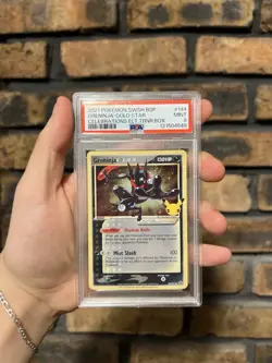 2021 Pokemon Greninja Gold Star Celebrations ETB Promo SWSH144 Mint PSA 9 - Image 1