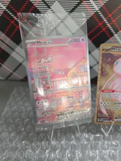 Pokemon 151 UPC Promo Set Metal Mew 205 Mew 053 & Mewtwo 052 SEALED - Image 2