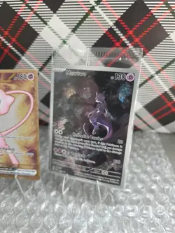 Pokemon 151 UPC Promo Set Metal Mew 205 Mew 053 & Mewtwo 052 SEALED - Image 4