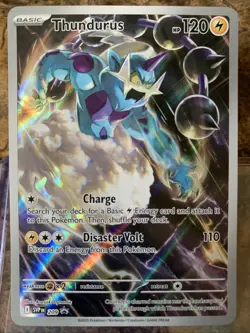 Pokemon TCG Black Bolt Thundurus 209 Regular Promo - Image 1