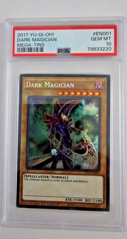 2017 Yugioh Dark Magician Mega-Tins Limited Edition CT14-EN001 PSA 10 GEM MINT - Image 3