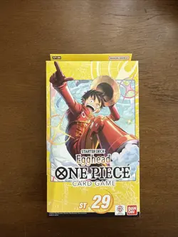 ONE PIECE Card Game: EGGHEAD Starter Deck ST-29 - In Hand Ready To Ship! - Image 1