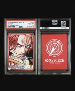 PSA 10 Luffy OP09-061 Shanks OP09-001 Bandai One Piece Card Game Japanese - Image 4