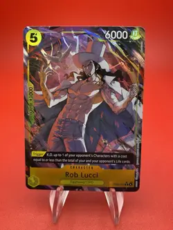 One Piece TCG Rob Lucci ST29-013 Full Art Starter Deck 29 Egghead - Image 1