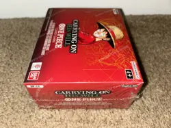 One Piece TCG [OP-13]: Carrying on His Will Booster Box 24 Packs Factory Sealed - Image 3