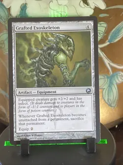 MTG Grafted Exoskeleton 162 Scars of Mirrodin NM REGULAR TCG CARD - Image 1