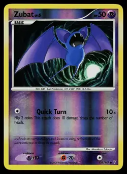 Pokemon Card - Zubat Supreme Victors 133/147 Common Reverse Holo - Image 1