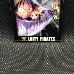 Luffy Pirates Onepiece The Movie Stampede Card No.X Bandai 2004 Japanese Japan - Image 2