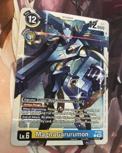 Digimon Card Game MagnaGarurumon Store Tournament P-153 Promo - Image 1