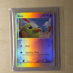 Pokemon Sandstorm Reverse Holo Common Natu 69/100 50 HP 2003 English Card - Image 1