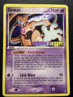 Deoxys (Normal Forme) - 16/107 (Movie Promo) 016/107 Pokemon Card TCG MP - Image 1