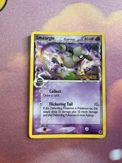 Smeargle 39/101 2006 EX Dragon Frontiers Pokemon Card TCG Reverse Holo - NM - Image 1