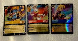 Disney Lorcana Magical Places Stitch Rapunzel Donald Duck EPCOT Promo Cards - Image 2