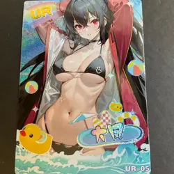 Peach Party - Goddess Story - UR Card - Anime Foil Bikini - Maiden - UR-05 - Image 1