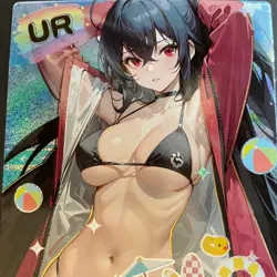 Peach Party - Goddess Story - UR Card - Anime Foil Bikini - Maiden - UR-05 - Image 3