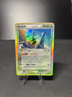 Pokemon Beedrill TCG Holo Rare Card 1/113 EX Delta Species LP- - Image 1