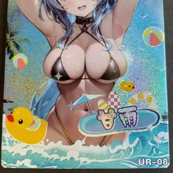 Peach Party - Goddess Story - UR Card - Anime Foil Bikini - Maiden - UR-08 - Image 2