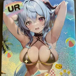 Peach Party - Goddess Story - UR Card - Anime Foil Bikini - Maiden - UR-08 - Image 3