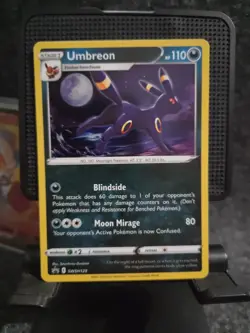 2021 Pokemon Sword and Shield Umbreon Holo Black Star Promo Card SWSH129 - Image 1