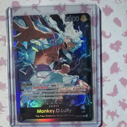 Monkey D. Luffy Leader Alt Art OP09-061 | One Piece Card Game | Near Mint - Image 1