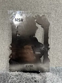 GODDESS STORY #33/50 GANYU GENSHIN IMPACT JUMBO METAL ANIME CARD - Image 2