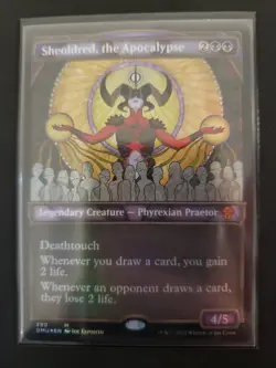 MTG Sheoldred, the Apocalypse Showcase Dominaria United Foil Card NM - Image 1