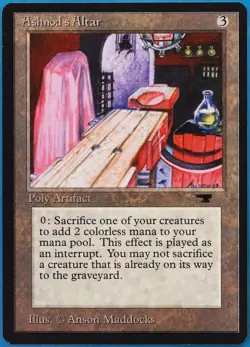 Ashnod's Altar Antiquities NM Artifact Uncommon MAGIC CARD (ID# 509747) ABUGames - Image 1