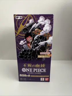 ONE PIECE Card Game Royal Blood Japanese OP-10 Booster Box OP10 SEALED Unopened - Image 1