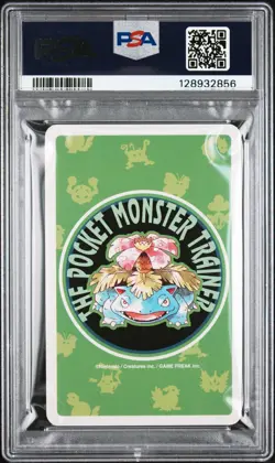 1996 POKEMON GREEN VERSION PLAYING CARDS 6 OF SPADES #094 GENGAR PSA 10 - Image 2