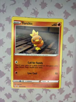 MISPRINT torchic 022/189 Darkness Ablaze MISCUT OC PACK FRESH pokemon Card - Image 1