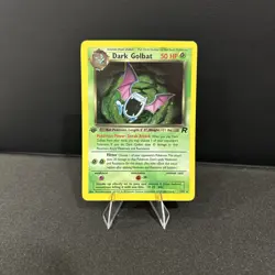 Dark Golbat - 7/82 - Pokemon Team Rocket 1st Edition Holo Rare Card WOTC - Image 1
