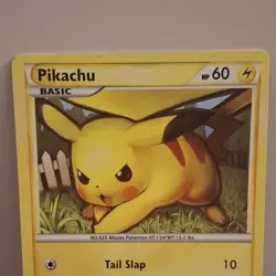 Moderately Played Pikachu - 78/123 - Common Pokemon HeartGold & SoulSilver - Image 2