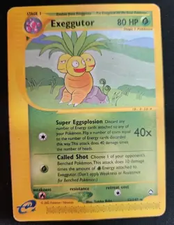 Exeggutor - 12/147 - Pokemon Aquapolis Non-Holo Card HP - Image 1
