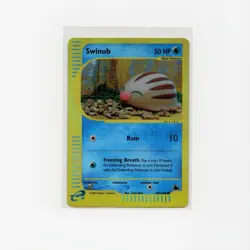 Swinub #107 Pokemon Skyridge - Reverse Holo - Image 1