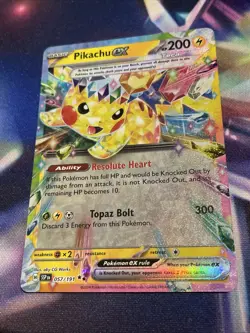 Pokemon TCG Pikachu ex 057/191 Double Rare Surging Sparks NM/M - Image 2