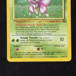 Venomoth 29/64 Rare Jungle Unlimited 1999 Pokemon WOTC - Image 4