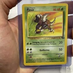1999 Pokemon TCG Pinsir Jungle 25/64 Regular Unlimited Rare Vintage Card NM/MT - Image 1
