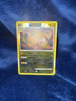 Pokemon TCG Cards Raichu 8/100 Stormfront Reverse Holo Rare - Image 2