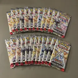 Pokemon TCG: Prismatic Evolutions Booster Packs Lot Of 24x New Factory Sealed - Image 1