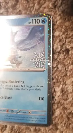 Pokemon Articuno 032/159 Holiday Calendar 2025 Stamped Journey Together Cosmos - Image 4